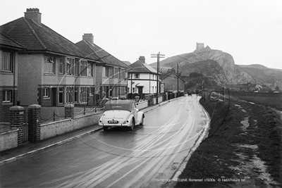 Picture of Somerset - Uphill, Slimeridge Hill c1930s - N5295